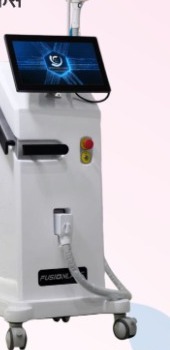 Triple Wavelength Diode Laser machine at Vighnaharta Lifecare Dermatology